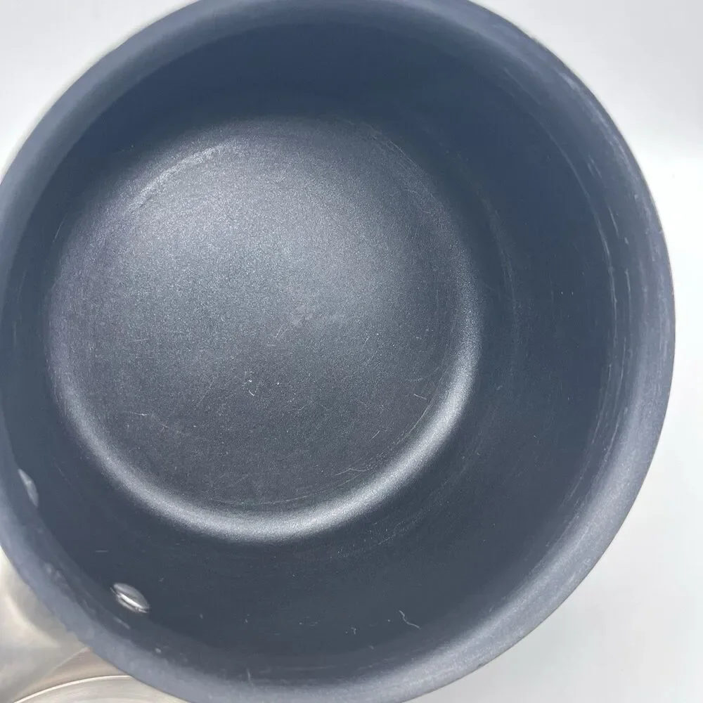 BELGIQUE 3 Quart HARD ANODIZED Saucepan and Glass Lid - Tools of Trade 30209